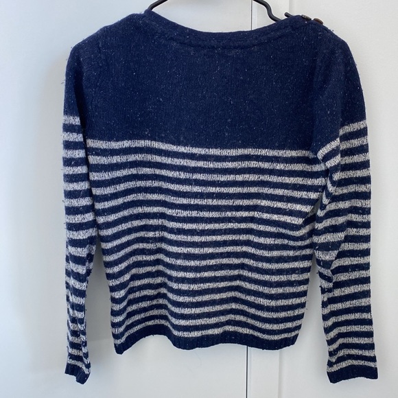 Aritzia TNA Lambswool Blend Striped Sweater - Picture 3 of 3